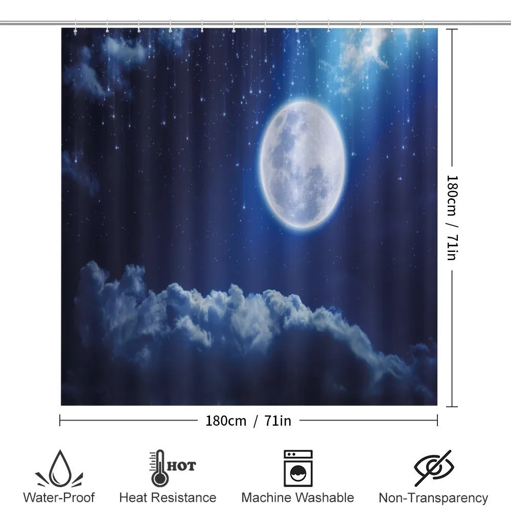 Full Moon Falling Stars — Detail 2