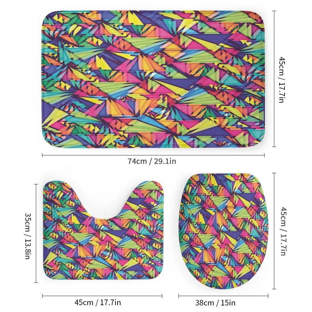 Geometric Triangles Art — Detail 1