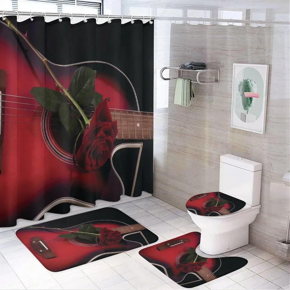 Guitar with Love Rose — Your design