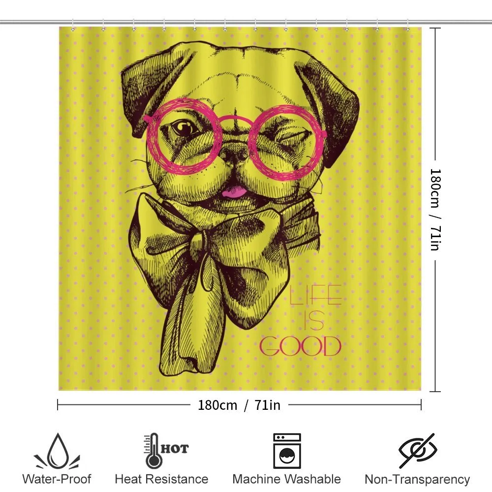 Intellectual Dog Glasses — Detail 2
