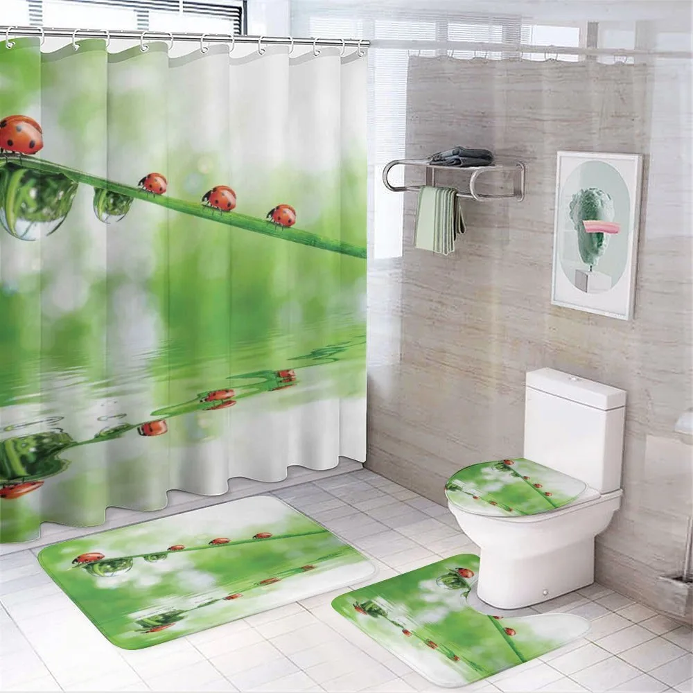Ladybug on Water Image — Your design