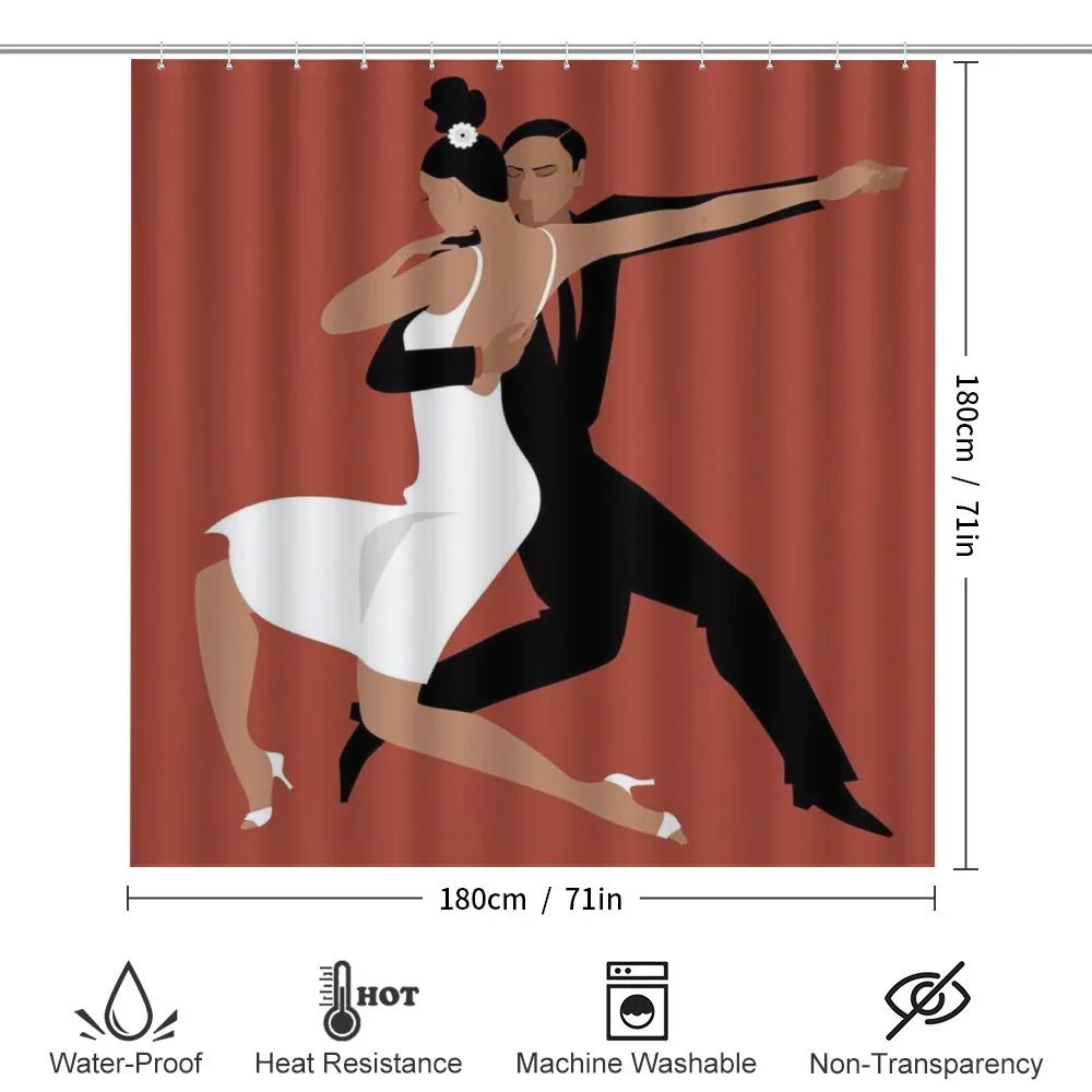 Latin Couple Dancing — Detail 2