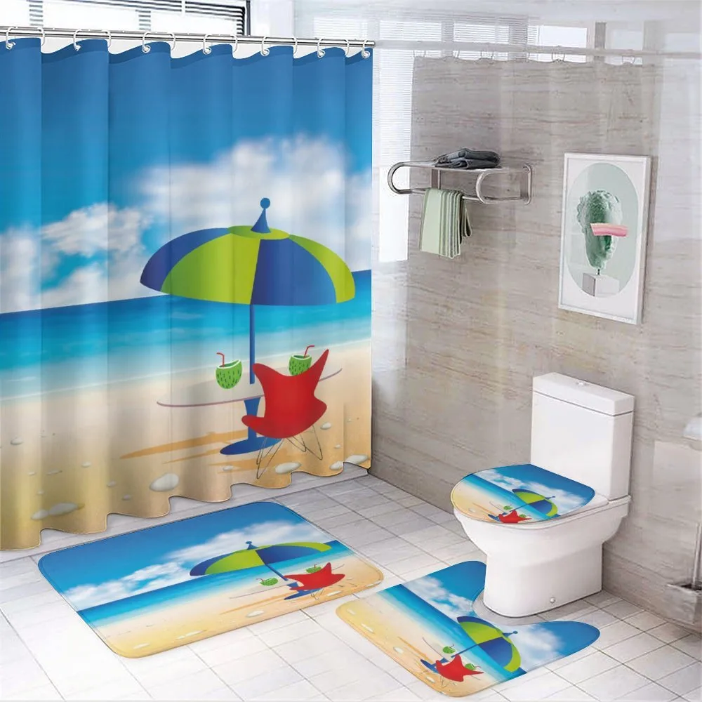 Relaxing Scene Umbrella — Your design