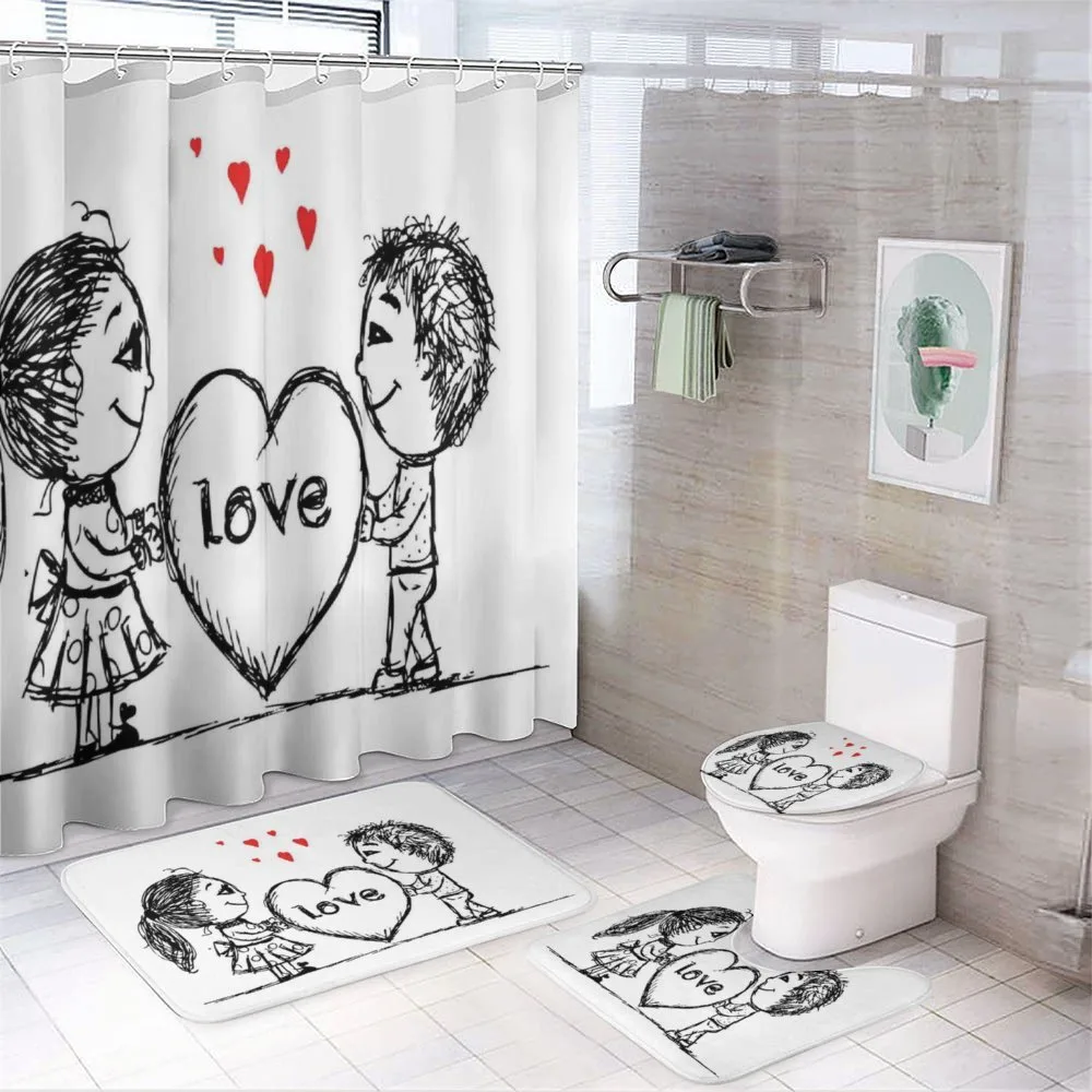Sketch Style Couple Heart — Your design