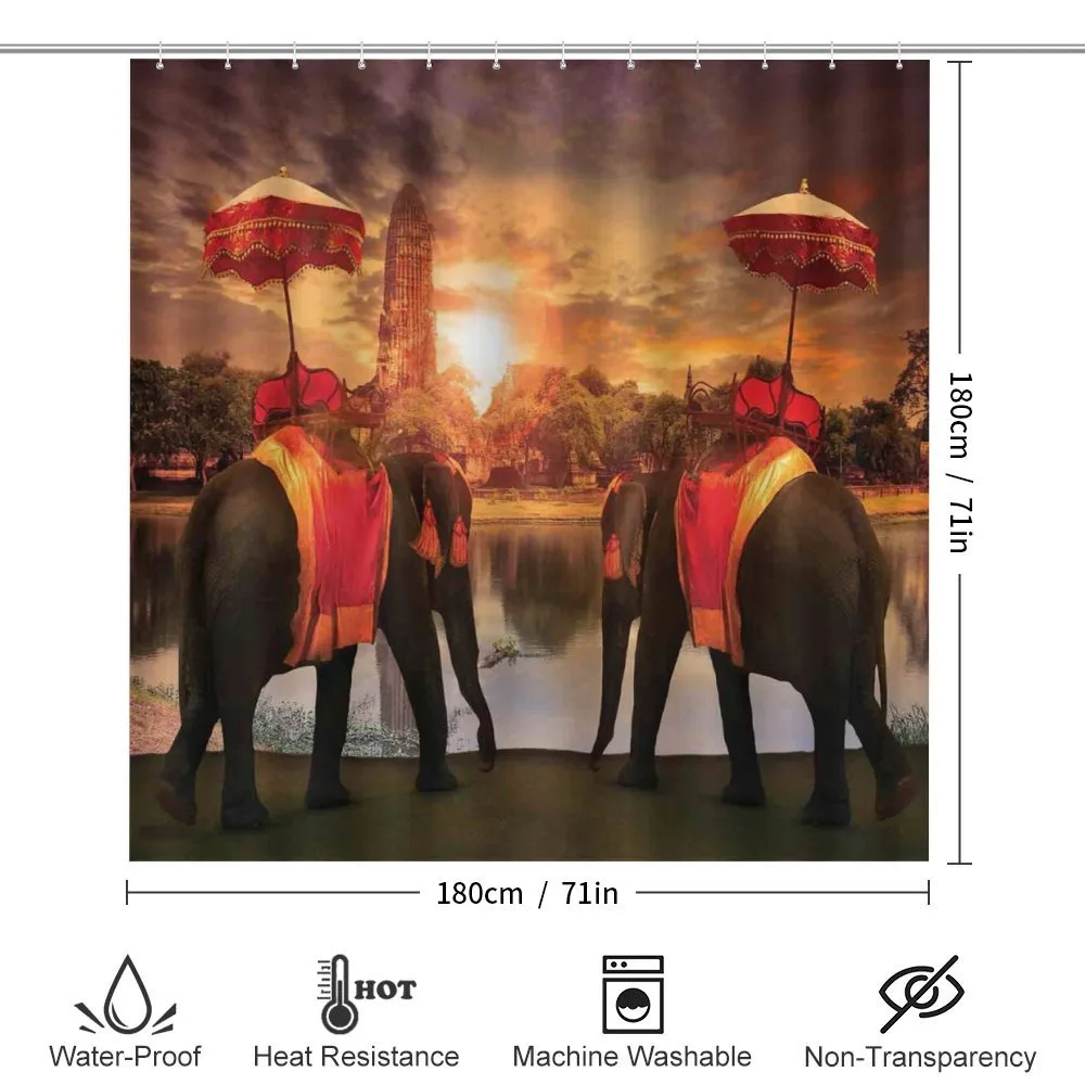 Sunset Animals Lake — Detail 2