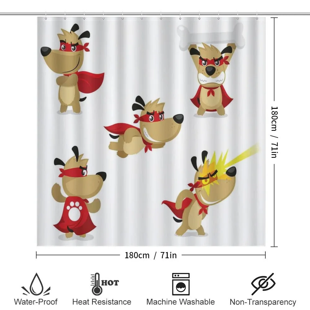 Superhero Puppy with Paw — Detail 2