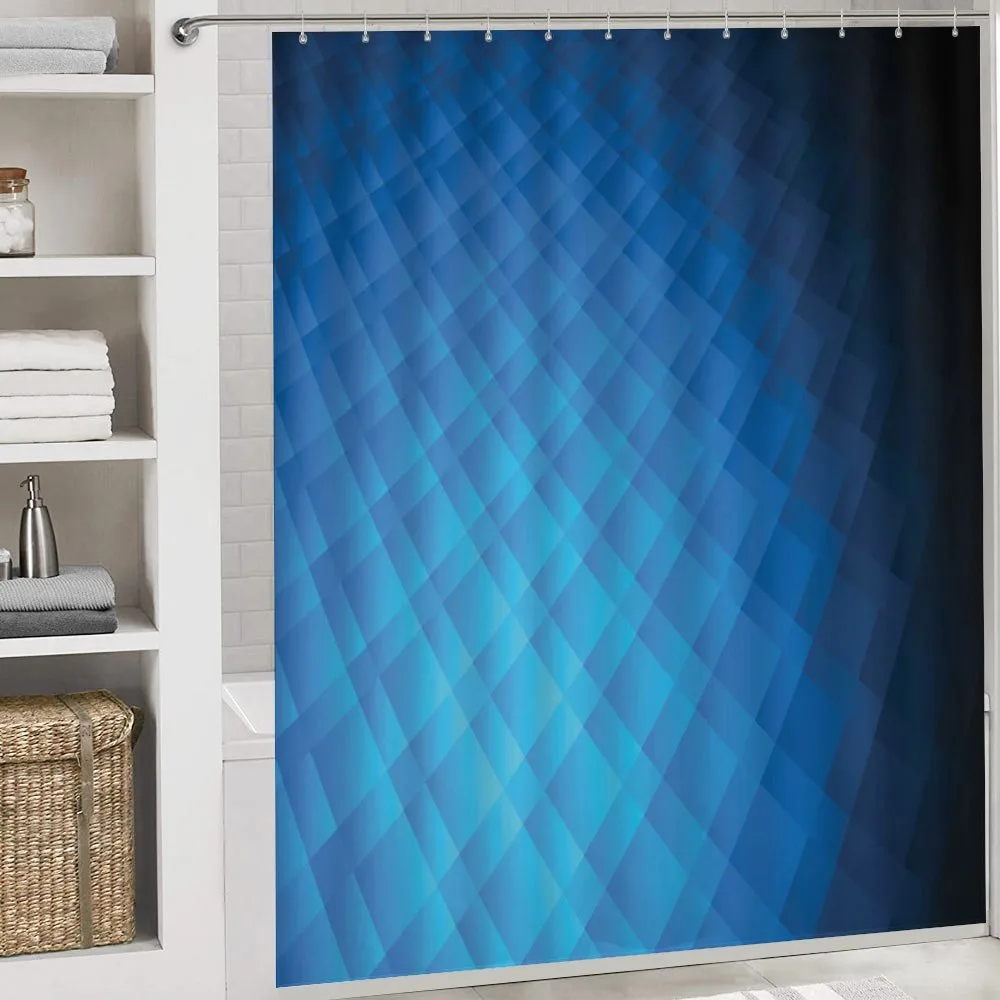 Vibrant Geometric Ombre Square — Detail 4