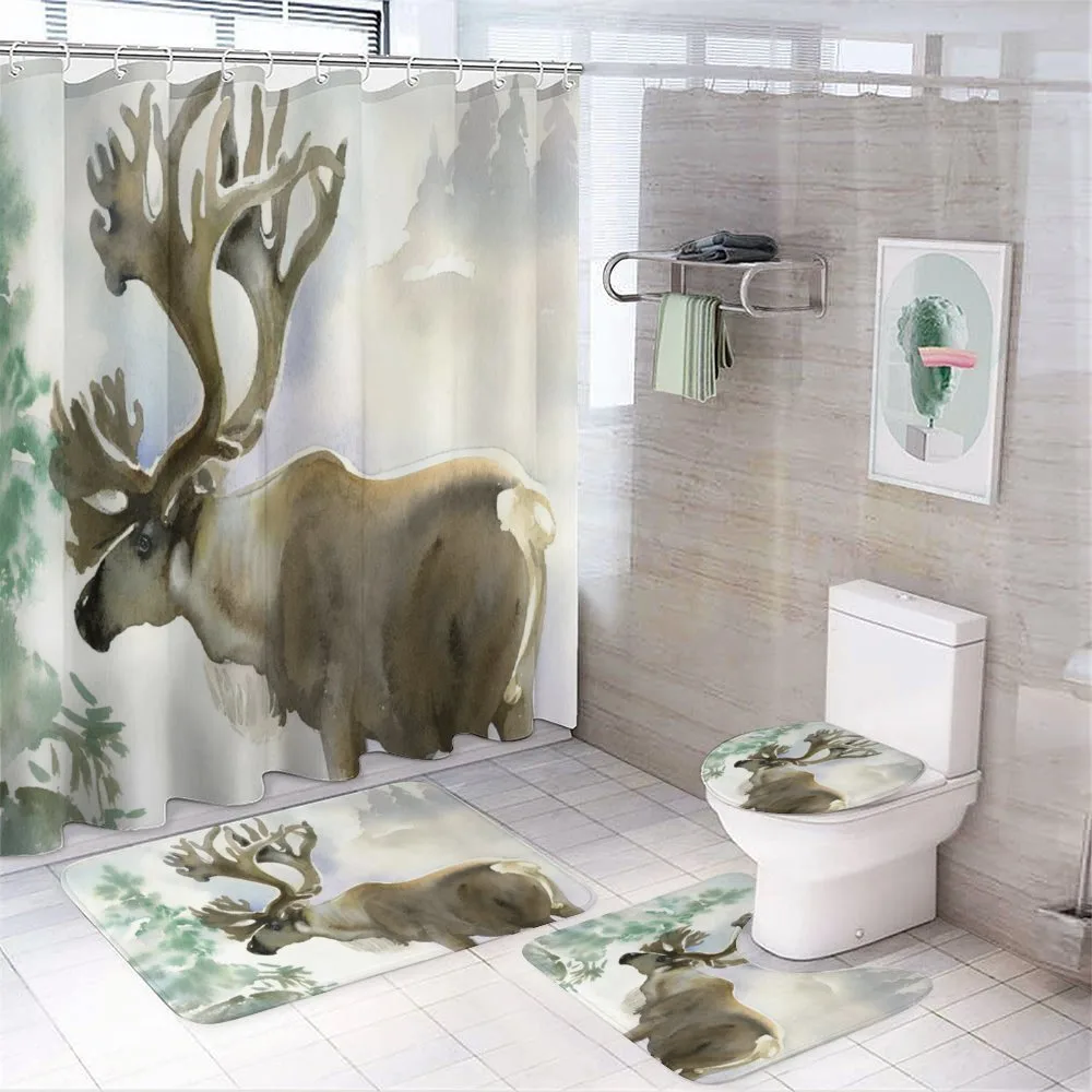 Winter Forest Paint Style — Your design