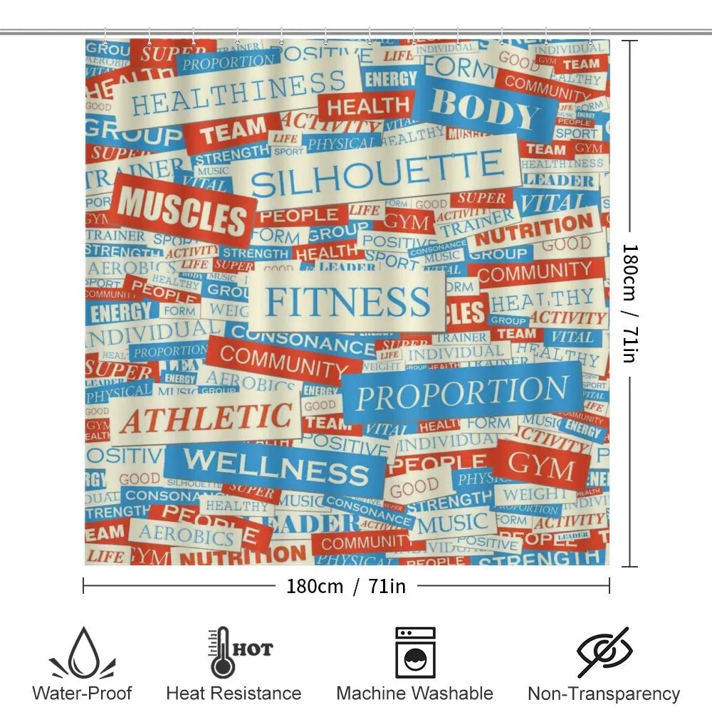 Words Bodycare Collage — Detail 2