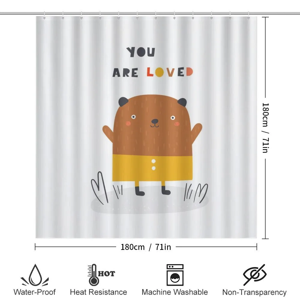 You are Loved and Doodle Bear — Detail 2