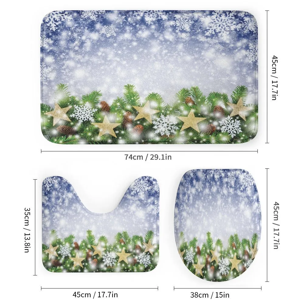 Bokeh Snowflakes — Detail 1