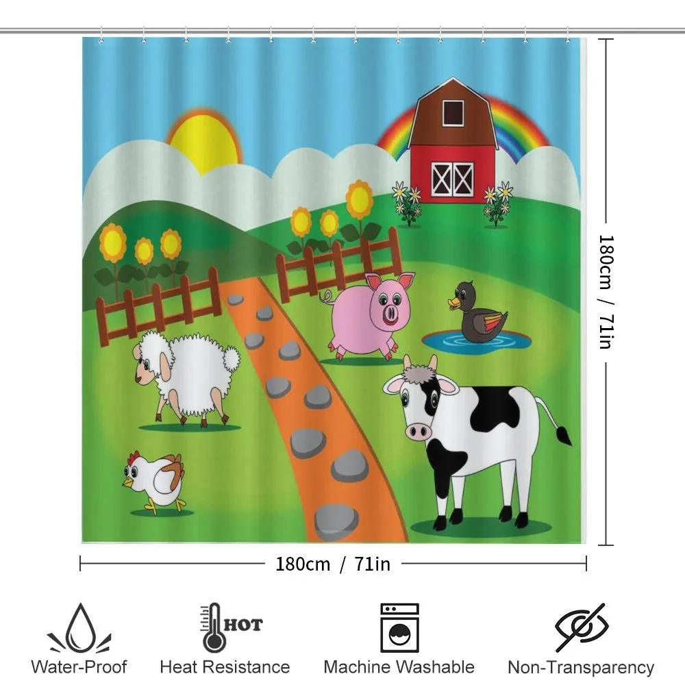 Cartoon Farmhouse Life — Detail 2