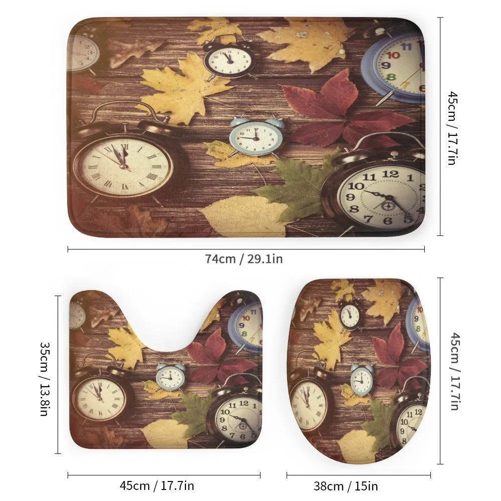 Clocks with Dry Leaves — Detail 1