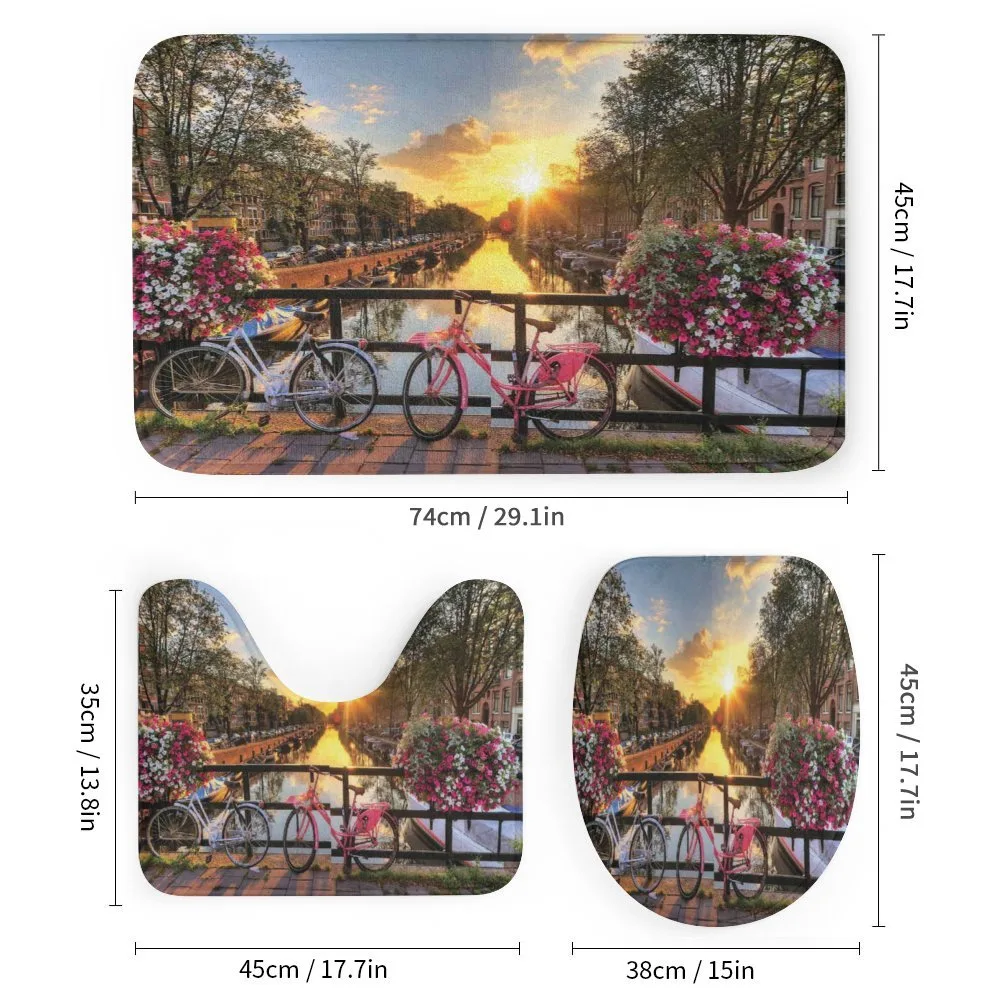 Holland Urban Bikes and Canal — Detail 1