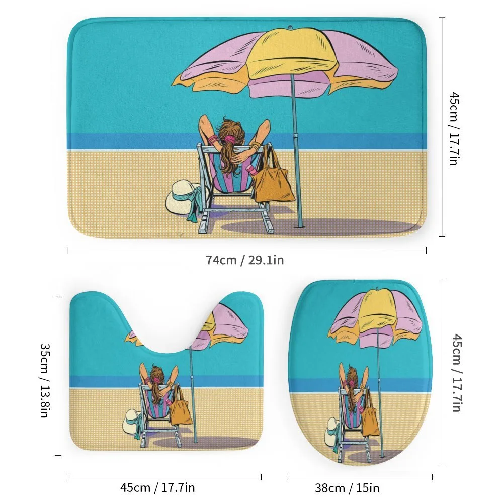 Lady on a Deckchair — Detail 1