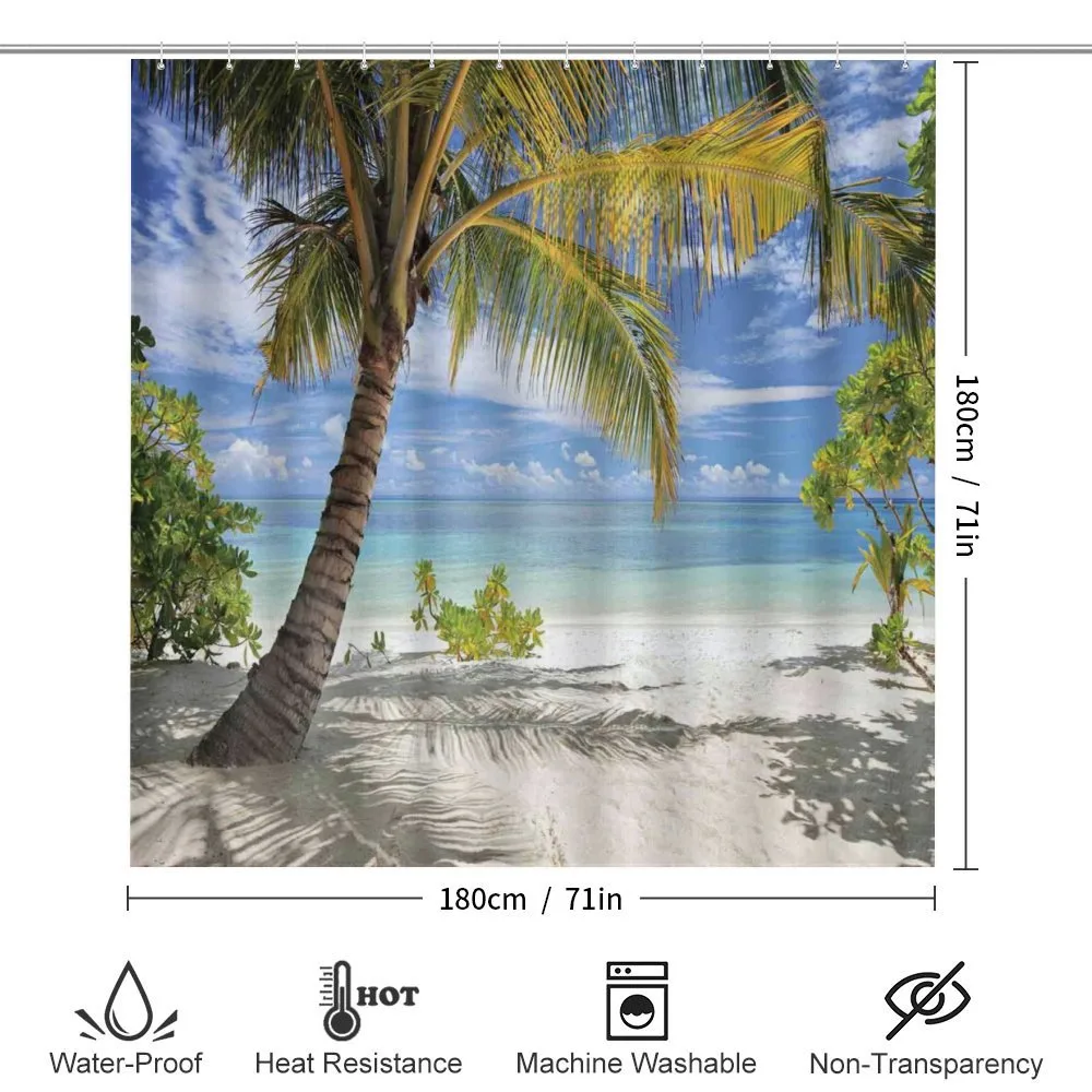 Palm Trees Coastline — Detail 2