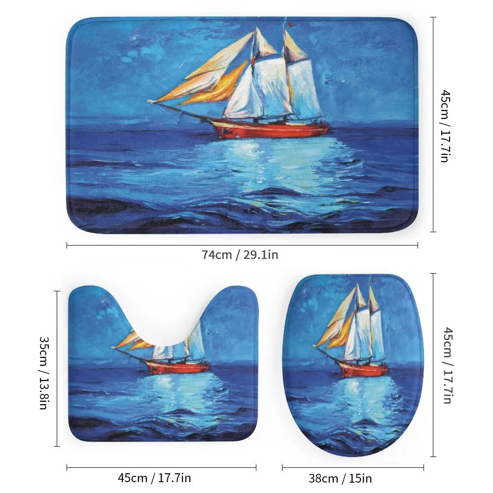 Sail Boat Art Picture — Detail 1