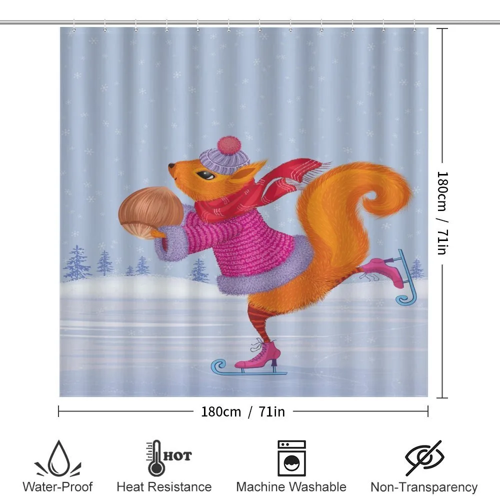 Skating Animal with a Nut — Detail 2