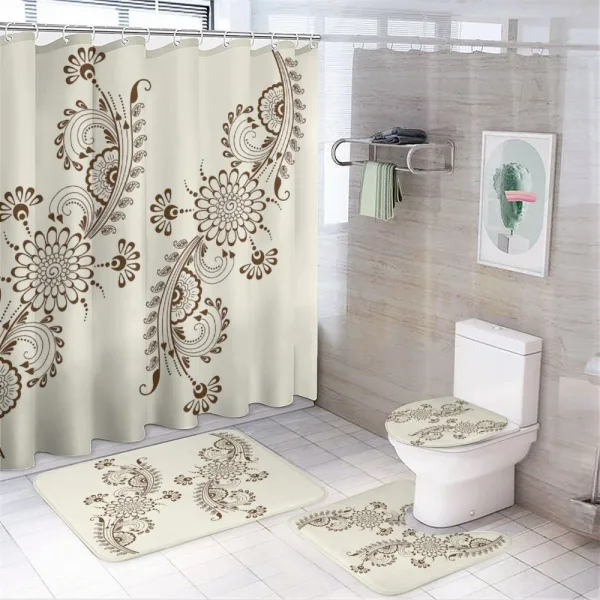 South Pattern on a shower curtain