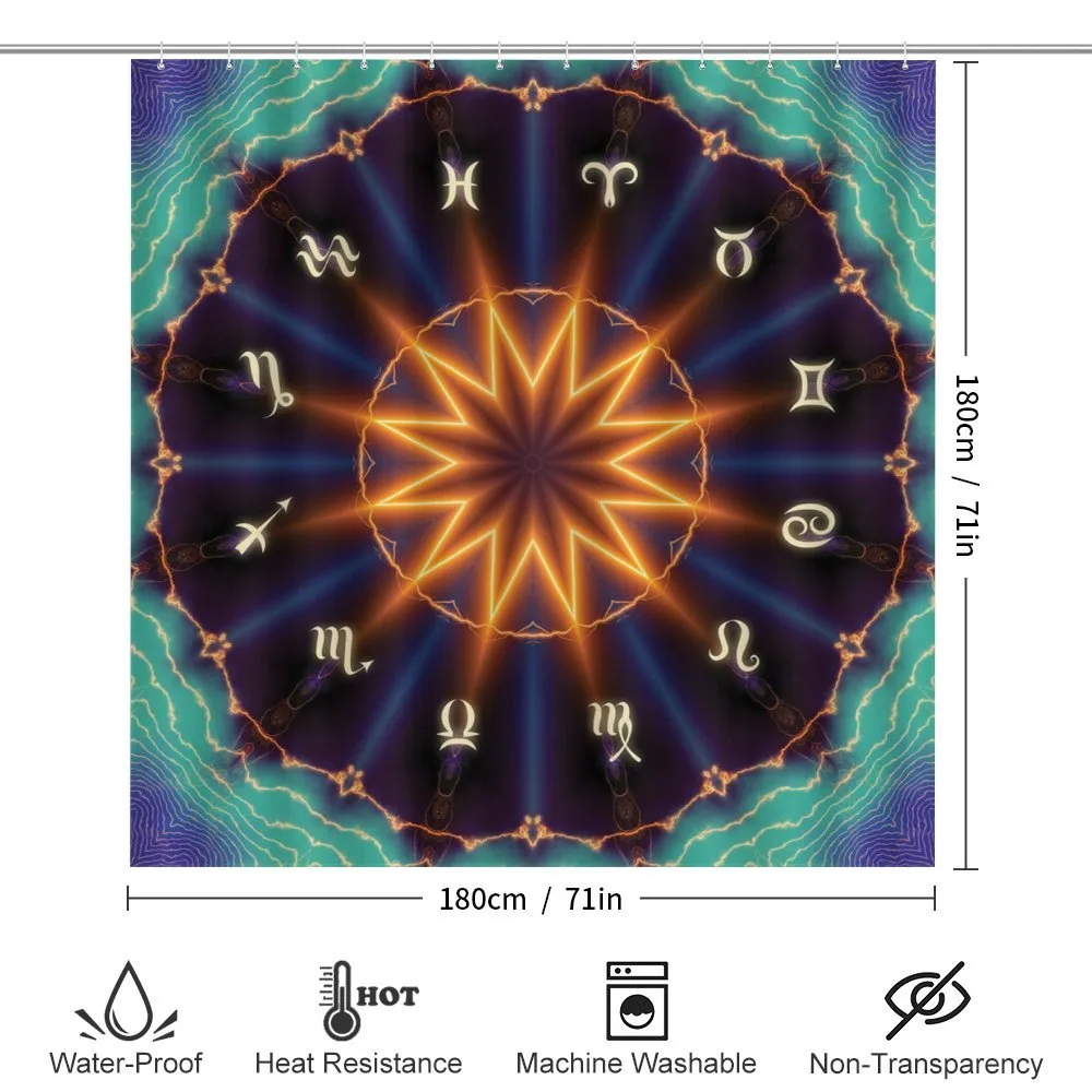 Sun Zodiac Wheel — Detail 2