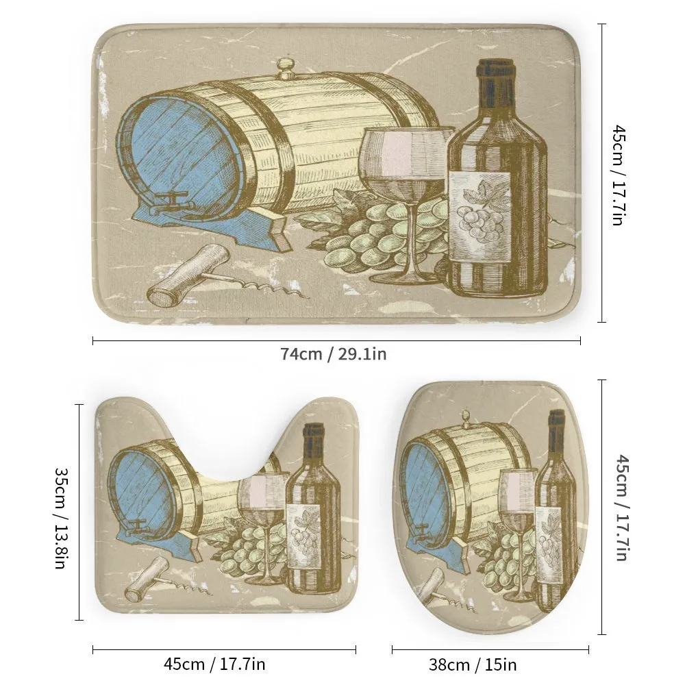 Vintage Themed and Grapes — Detail 1