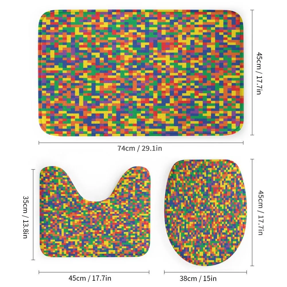 Vivid Motley Pixel — Detail 1