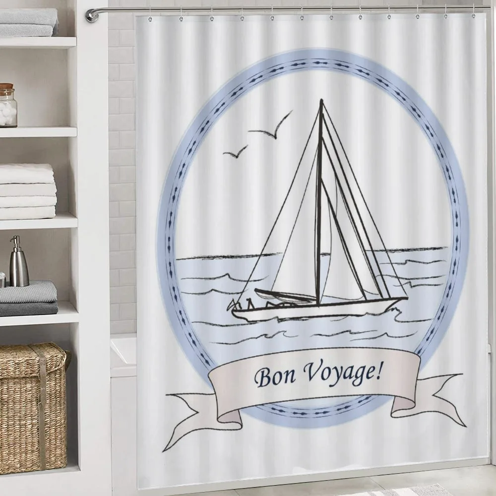 Yatch in Ocean — Detail 4