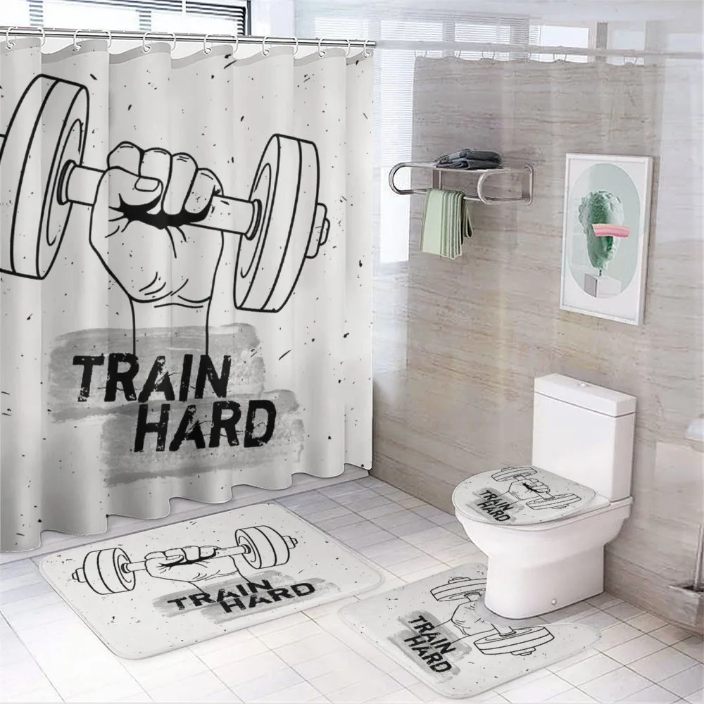 Dumbbell Hand Sketch — Your design