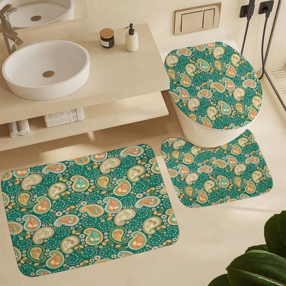 Folkloric Paisley Flowers — Detail 5