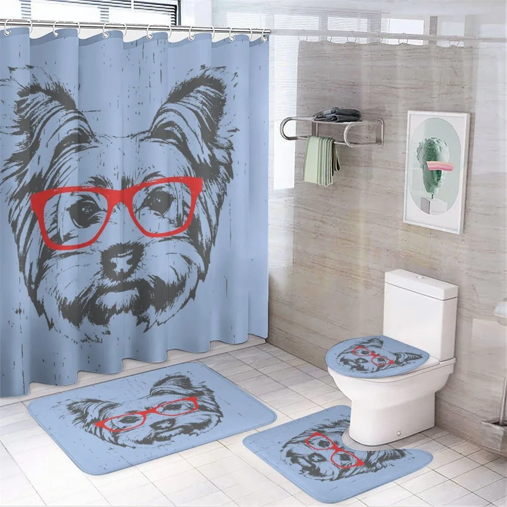 Fun Portrait Red Glasses — Your design