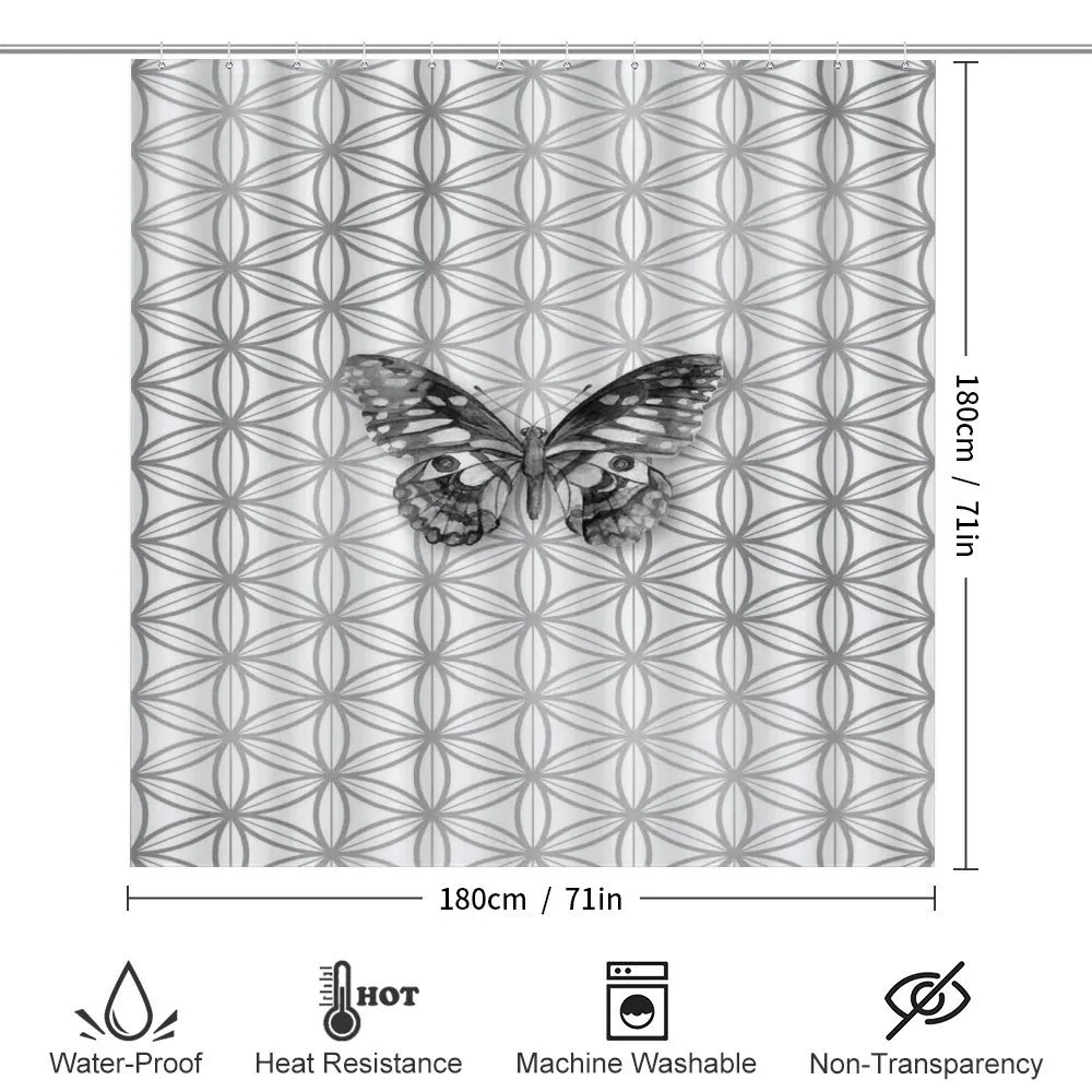 Geometric Butterfly — Detail 2