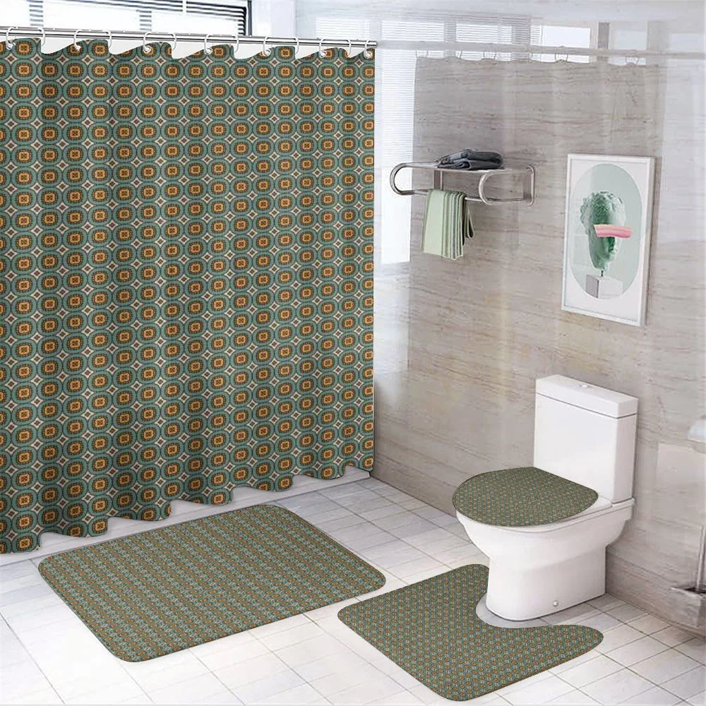 Geometric Tile Retro Style — Your design