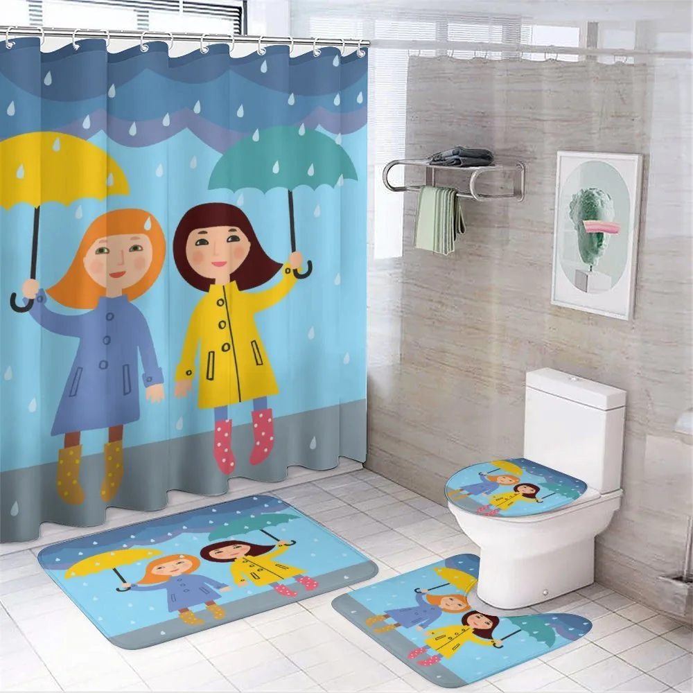 Girls Under the Rain — Your design
