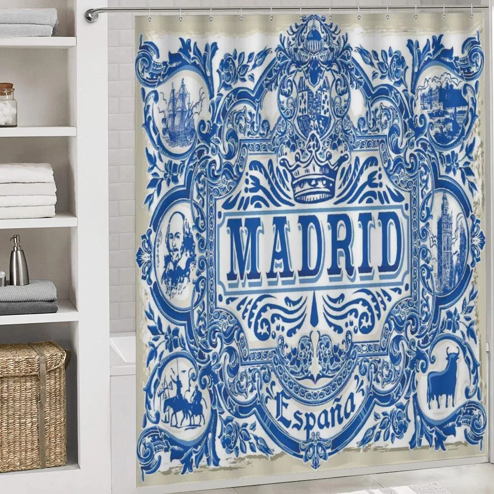 Madrid Calligraphy Tile — Detail 4