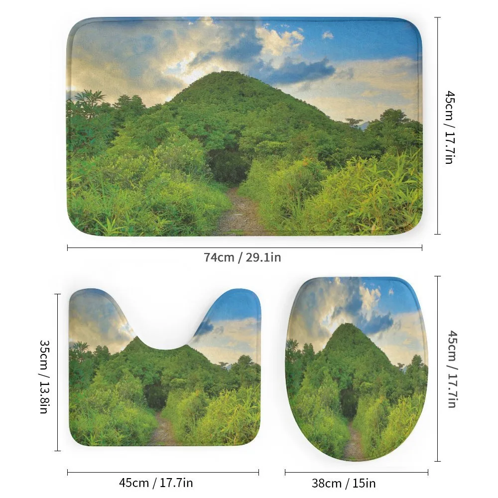 Mountain Path with Trees — Detail 1