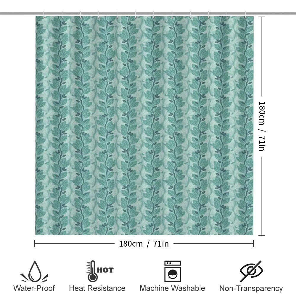Oaks with Acorns Pattern — Detail 2