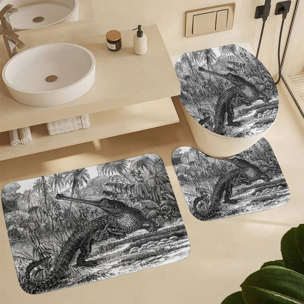 Old Crocodile in Forest — Detail 5