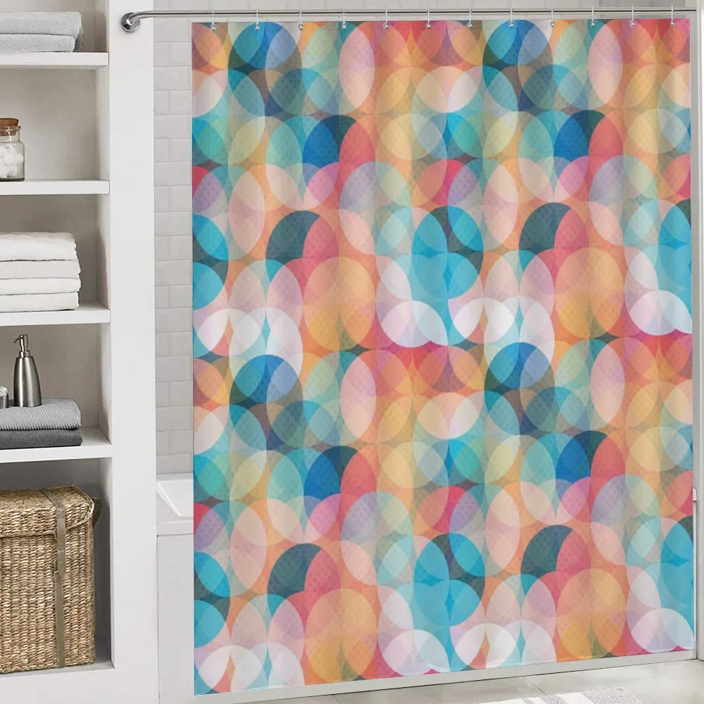 Pastel Mosaic Circles — Detail 4