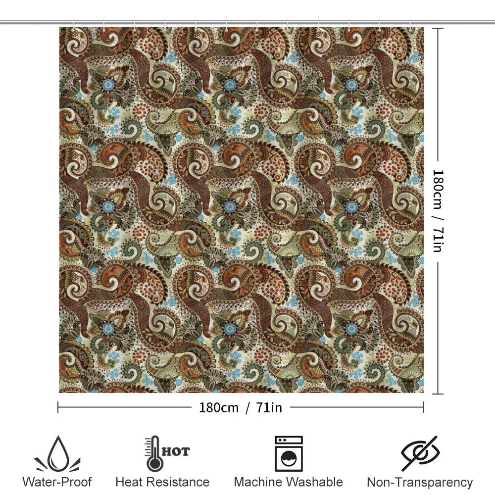 Persian Teardrop Motif — Detail 2