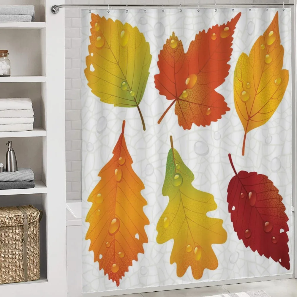 Realistic Dried Leaves Falling — Detail 4
