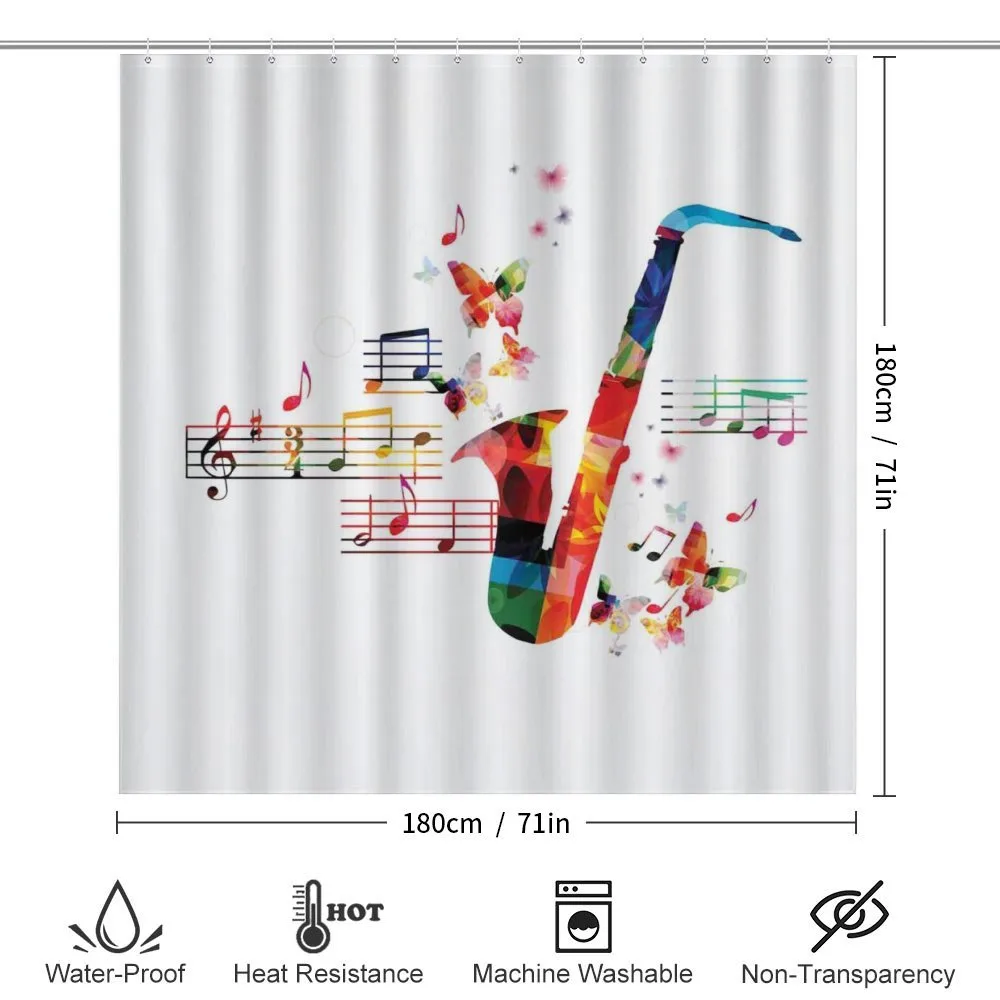 Saxophone with Butterflies — Detail 2