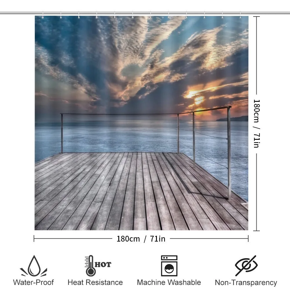 Sea View Terrace Sunset — Detail 2