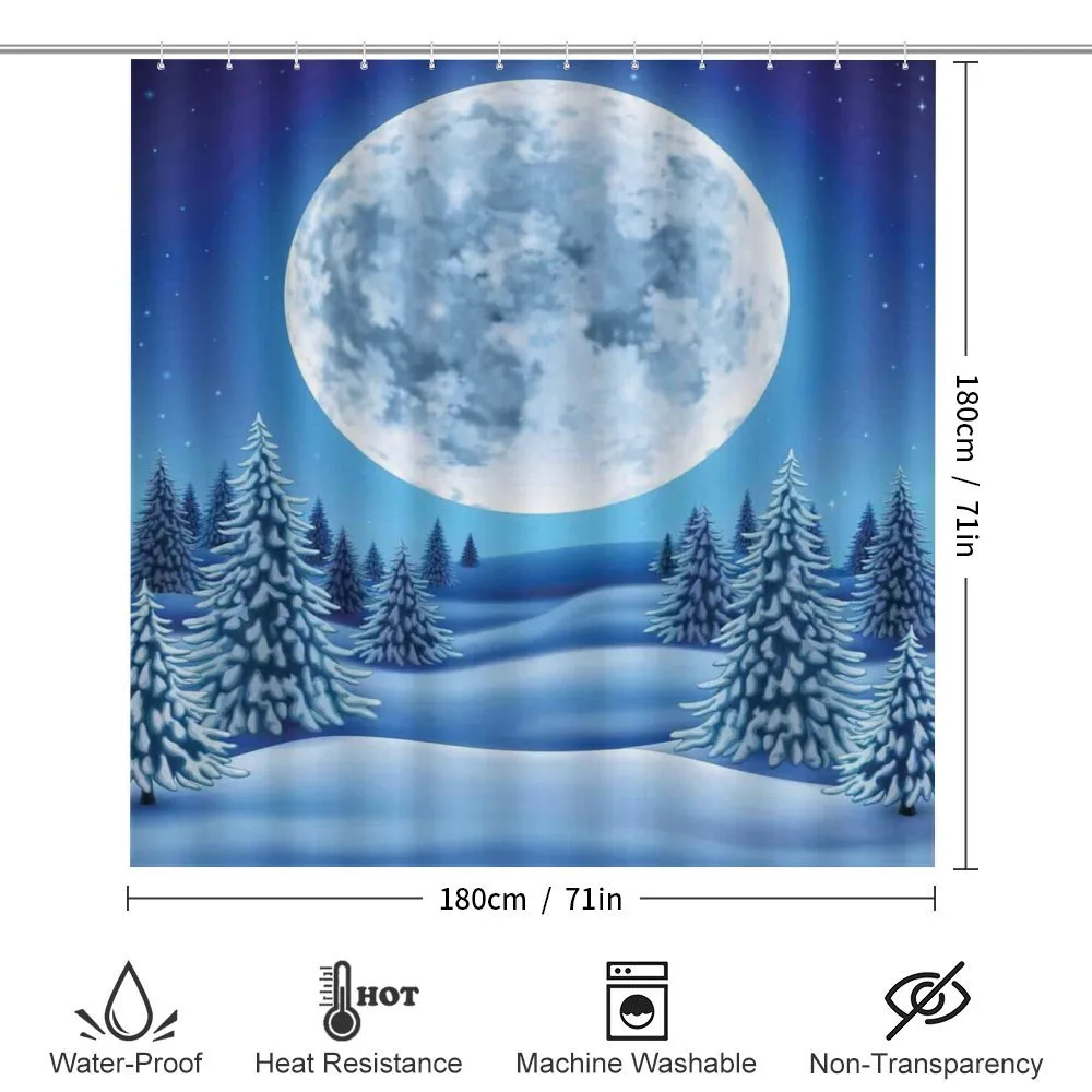 Snowy Hills Pattern — Detail 2