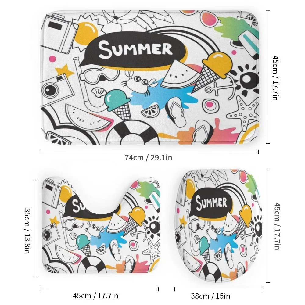Summer Items Pictogram — Detail 1