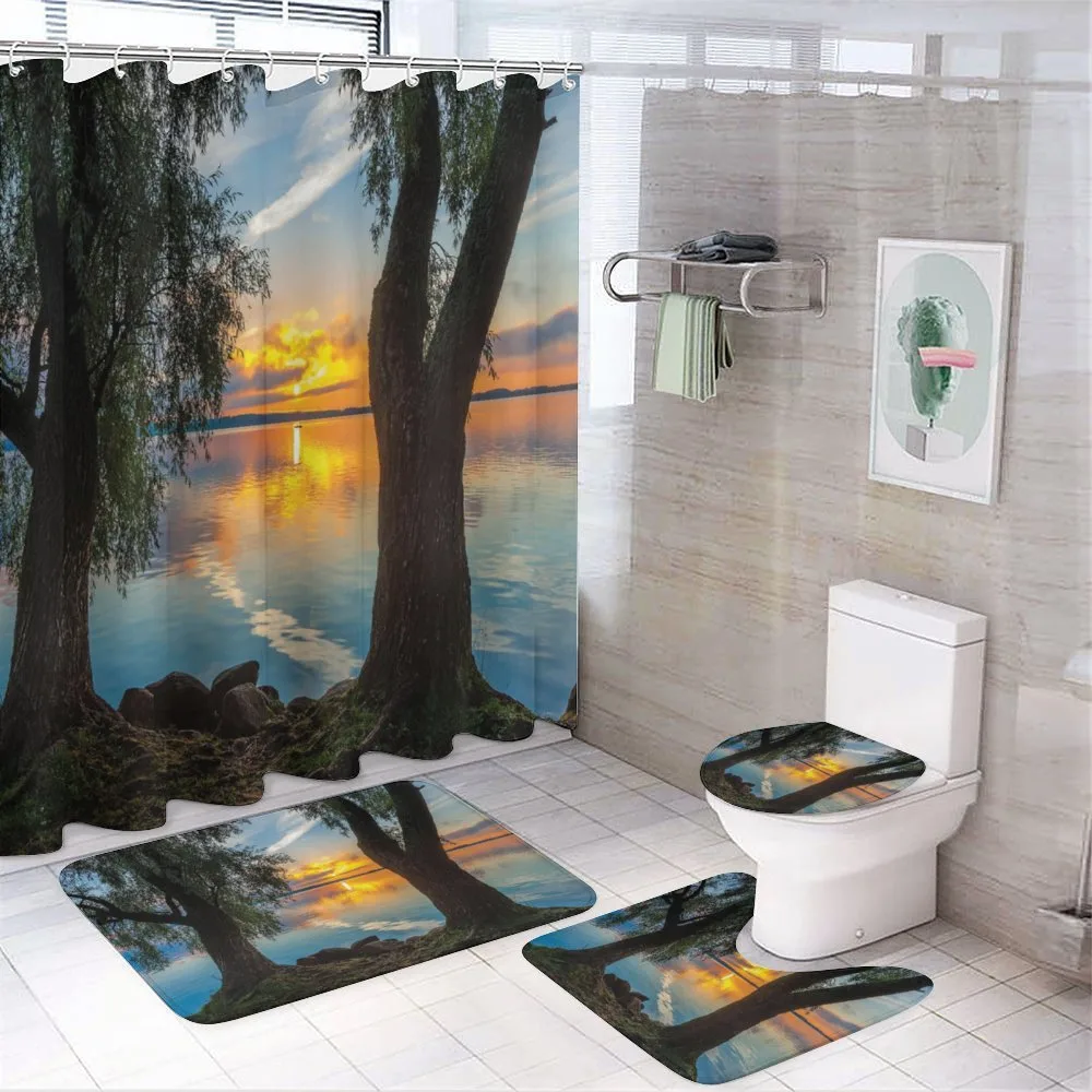 Sunrise over the Lake — Your design
