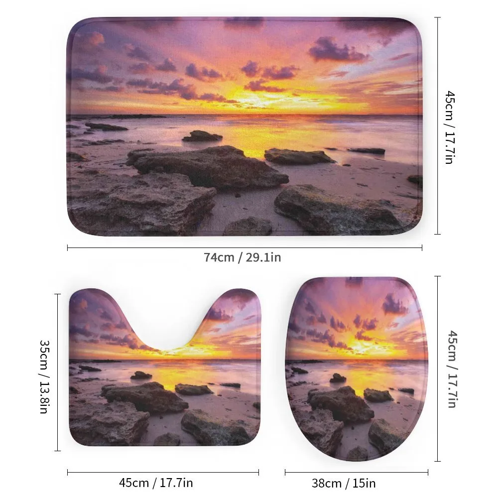 Sunset Idyllic Beach — Detail 1