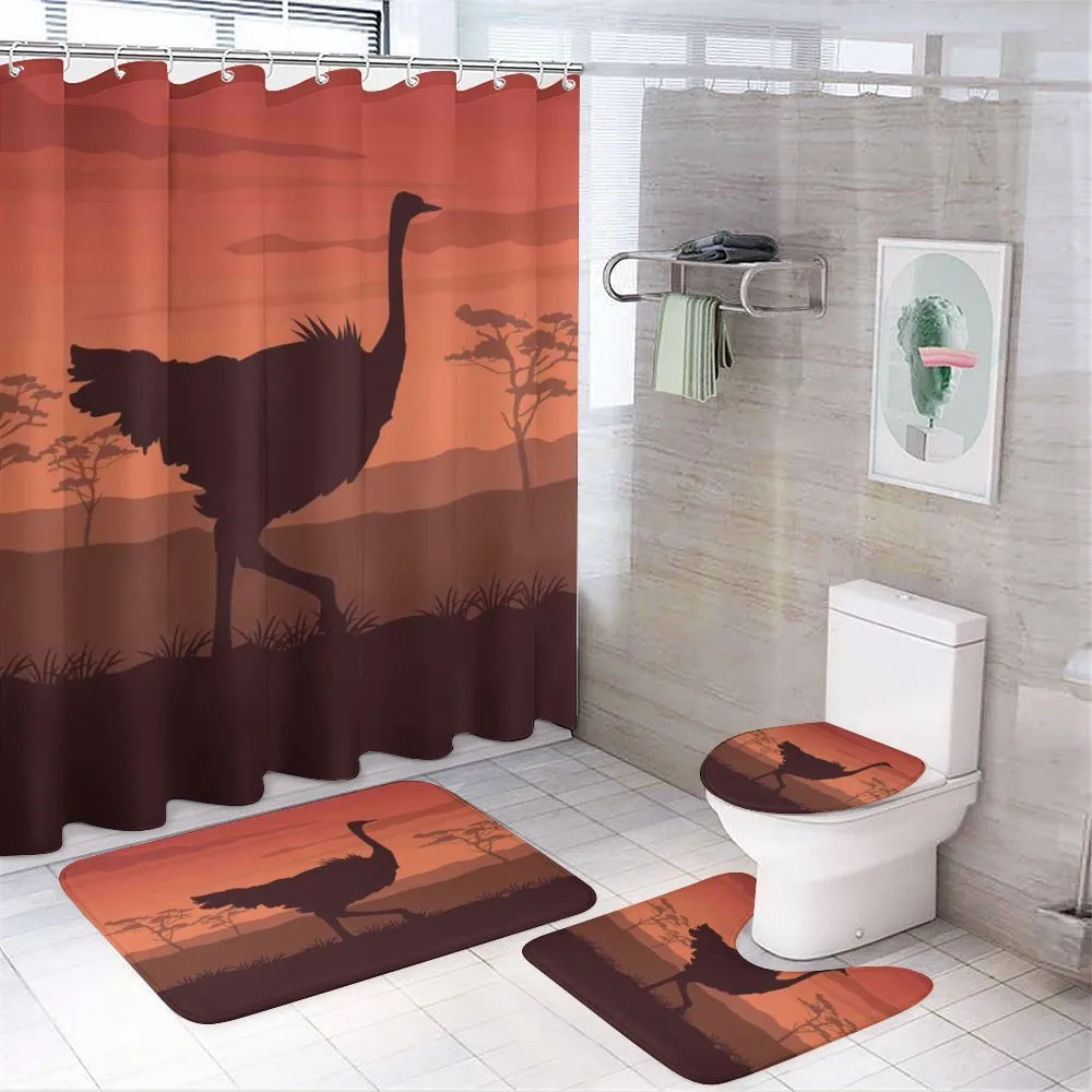 Sunset Silhouette Wild Bird — Your design