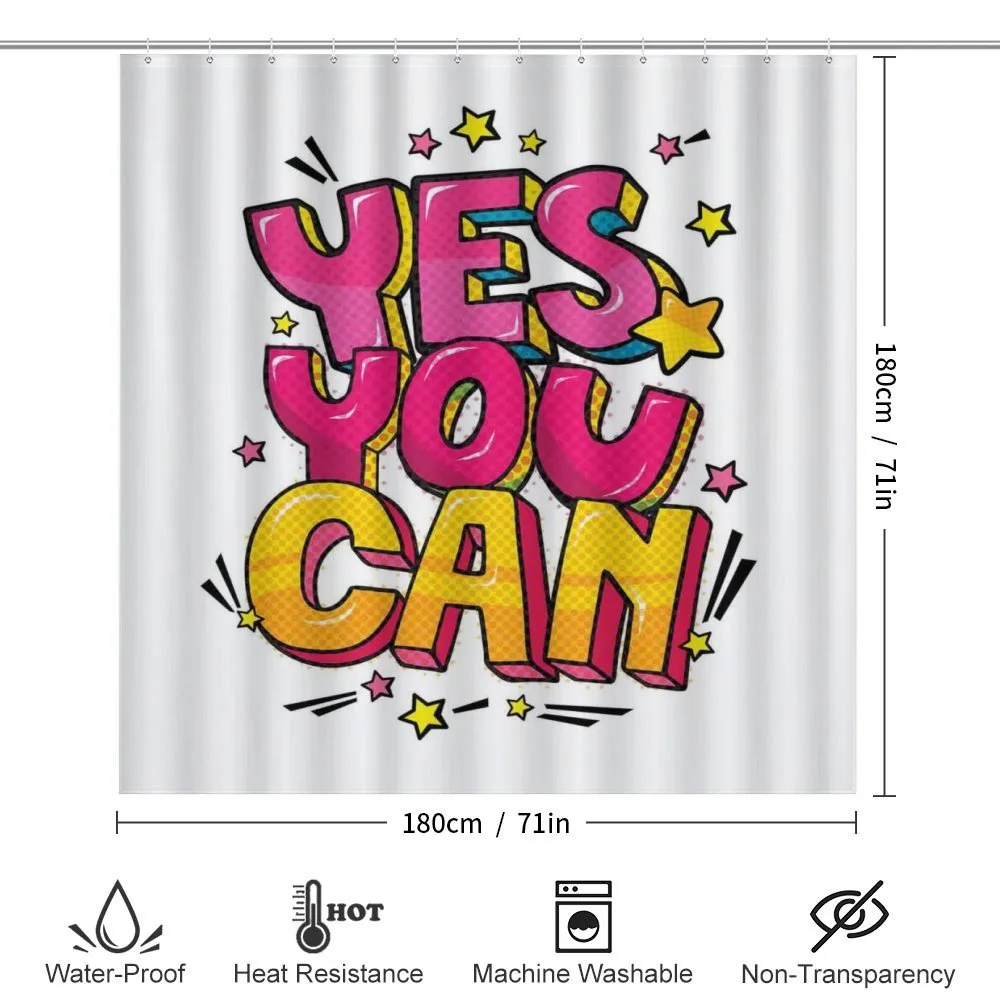 Yes You Can Word Bubble — Detail 2