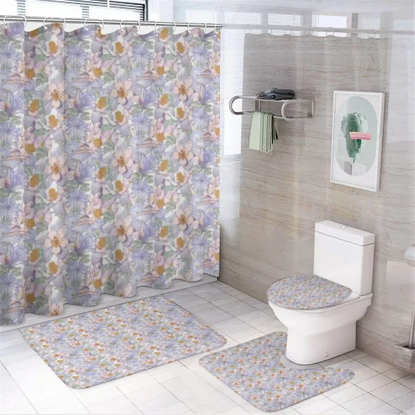 Classic Wildlife Blossoms on a shower curtain