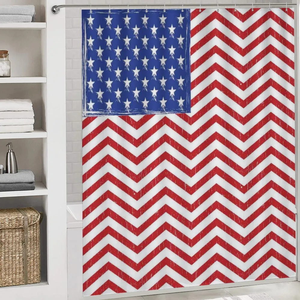 Country Flag with Zigzag Lines — Detail 4